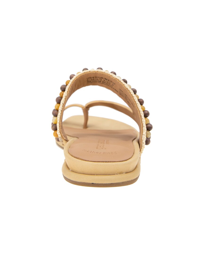 Gentle Souls By Kenneth Cole Lentini Bead Leather Sandal