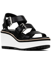 Donald Pliner Blerina Leather Sandal Black