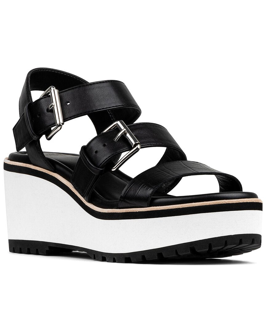 Donald Pliner Blerina Leather Sandal Black