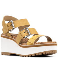 Donald Pliner Blerina Leather Sandal Brown Multi