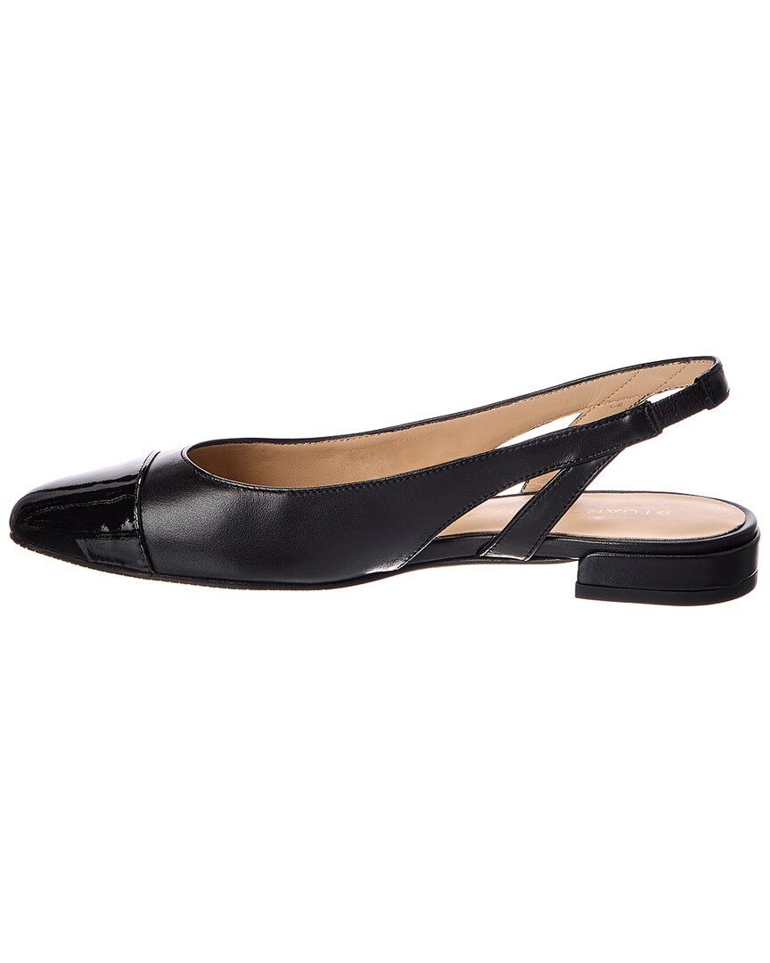 Stuart Weitzman Stuart Weitzman Sleek Leather Slingback Flat