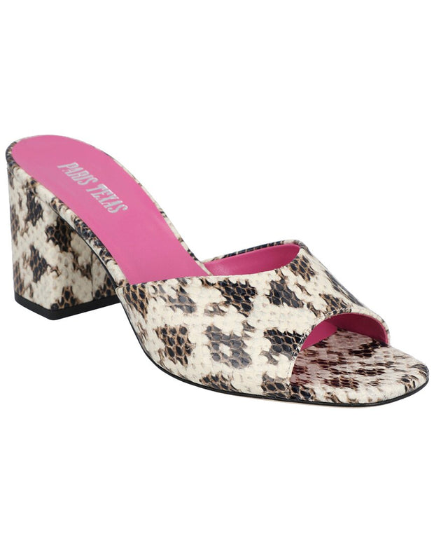 Paris Texas Anja Leather Mule