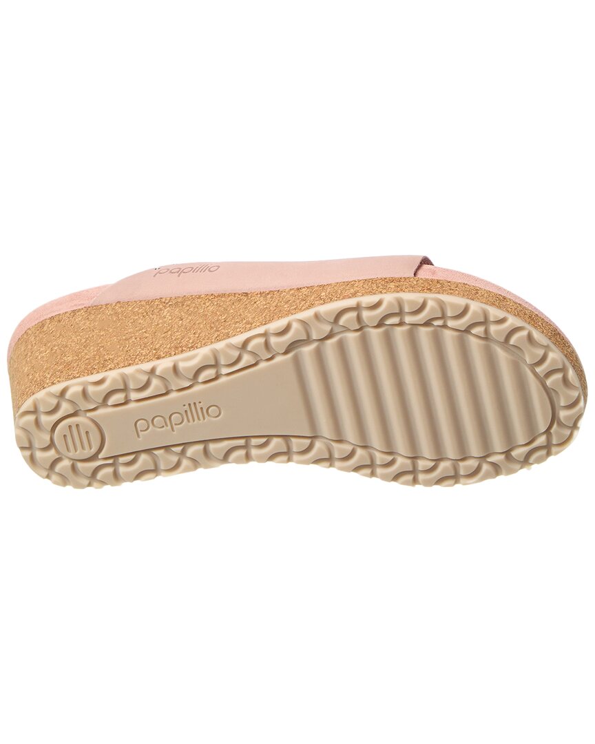 Papillio By Birkenstock Namica Rivets Narrow Leather Wedge Sandal
