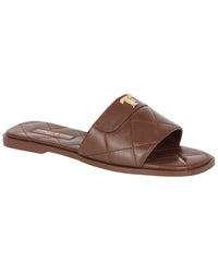 Tiffany & Fred Paris Quilted Leather Sandal