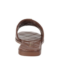 Tiffany & Fred Paris Quilted Leather Sandal