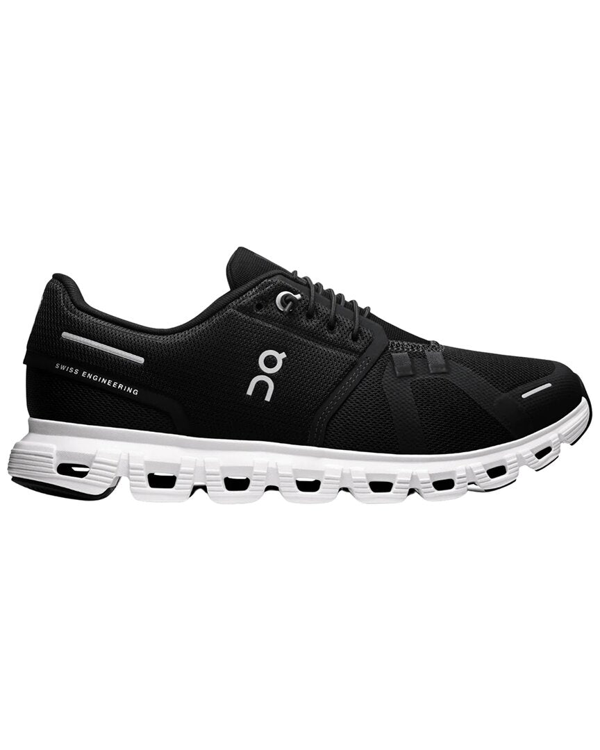On Running Cloud 6 Sneaker, 7.5, Black