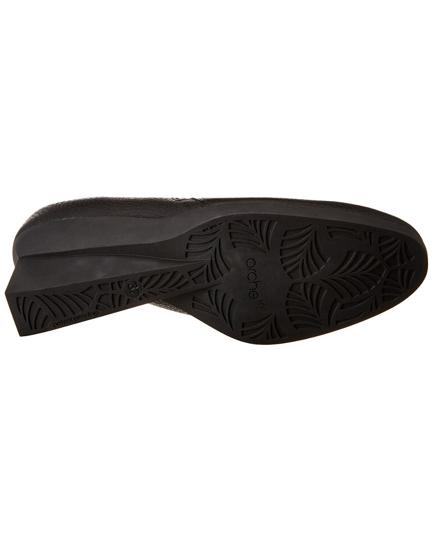 Arche Arche Momali Leather Wedge Bootie