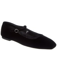 Aeyde Uma Velvet Flat Black
