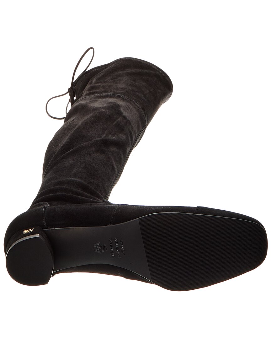 Stuart Weitzman Bridget City Suede Over-The-Knee Boot