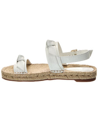 Alexandre Birman Clarita Leather Espadrille Sandal