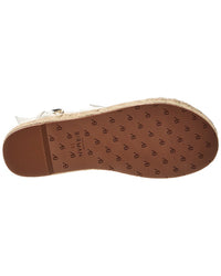 Alexandre Birman Clarita Leather Espadrille Sandal