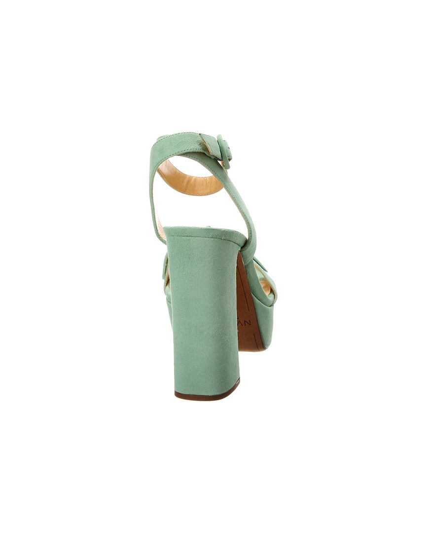 Alexandre Birman Clarita Curve 120 Suede Platform Sandal
