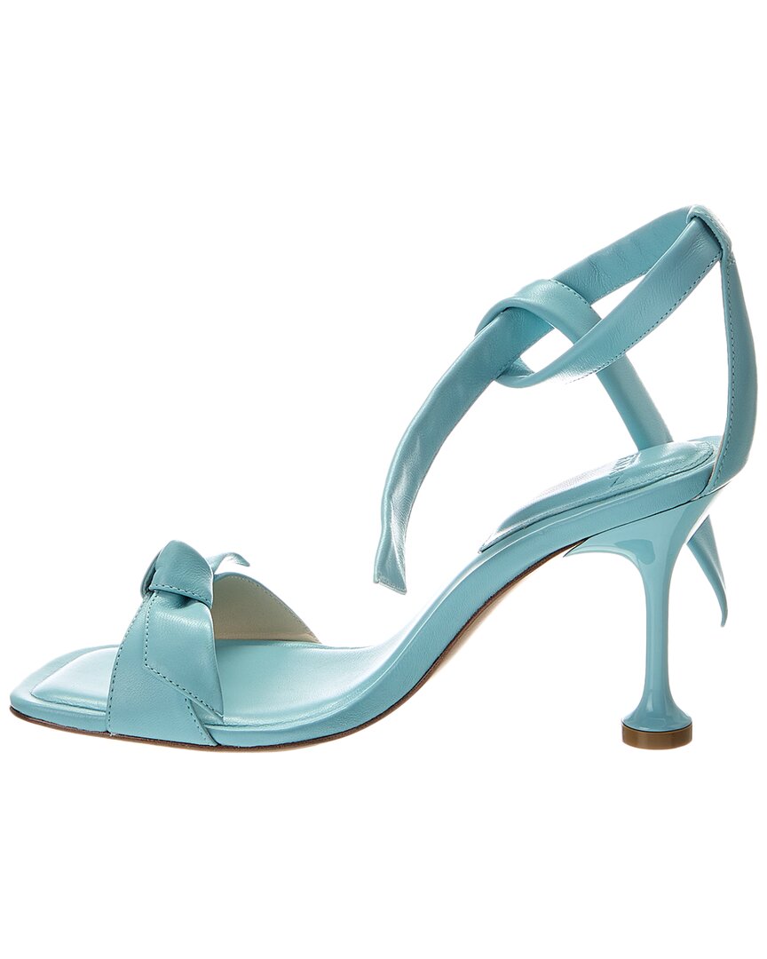 Alexandre Birman Clarita Square Flare 85 Leather Sandal