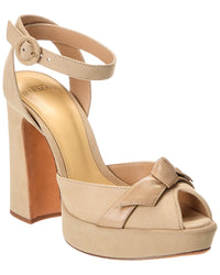 Alexandre Birman Pepitta 120 Suede Platform Sandal