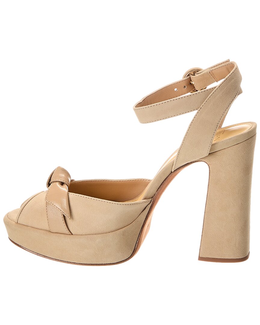 Alexandre Birman Pepitta 120 Suede Platform Sandal