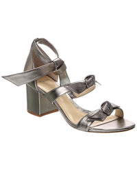 Alexandre Birman New Lolita 60 Leather Sandal Silver
