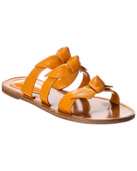 Alexandre Birman Lolita Leather Sandal Orange
