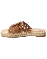 Alexandre Birman Lana Woven Leather Espadrille