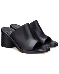 Agl Alison H Slides Leather Slide Nero