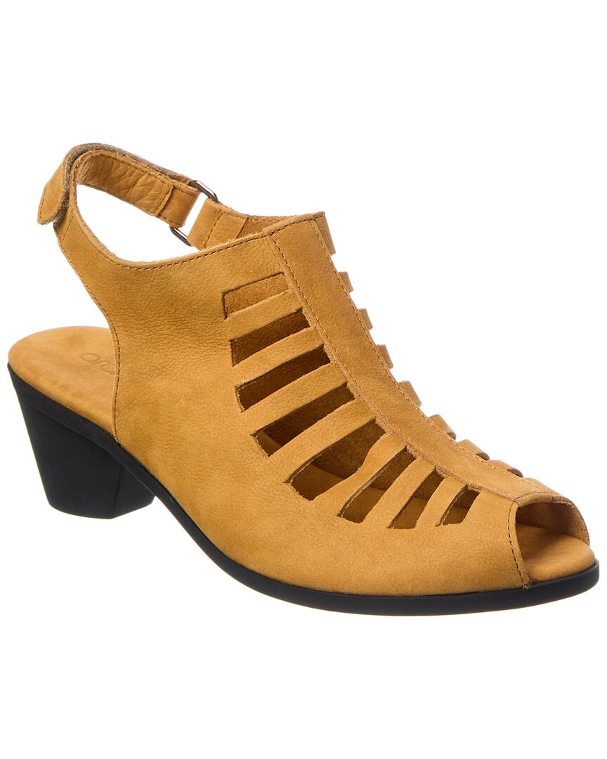 Arche Soexor Leather Sandal Brown Multi
