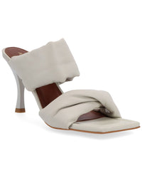 Alohas Twist Leather Sandal Off White