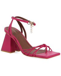 Alohas Cactus Leather Sandal Magenta
