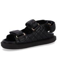 Alohas Hook-Loop Leather Sandal