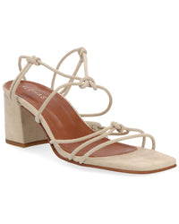 Alohas Paloma Leather Sandal Cream