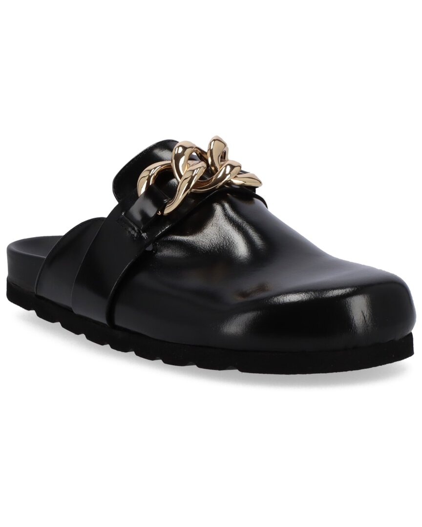 Alohas Fireplace Leather Mule