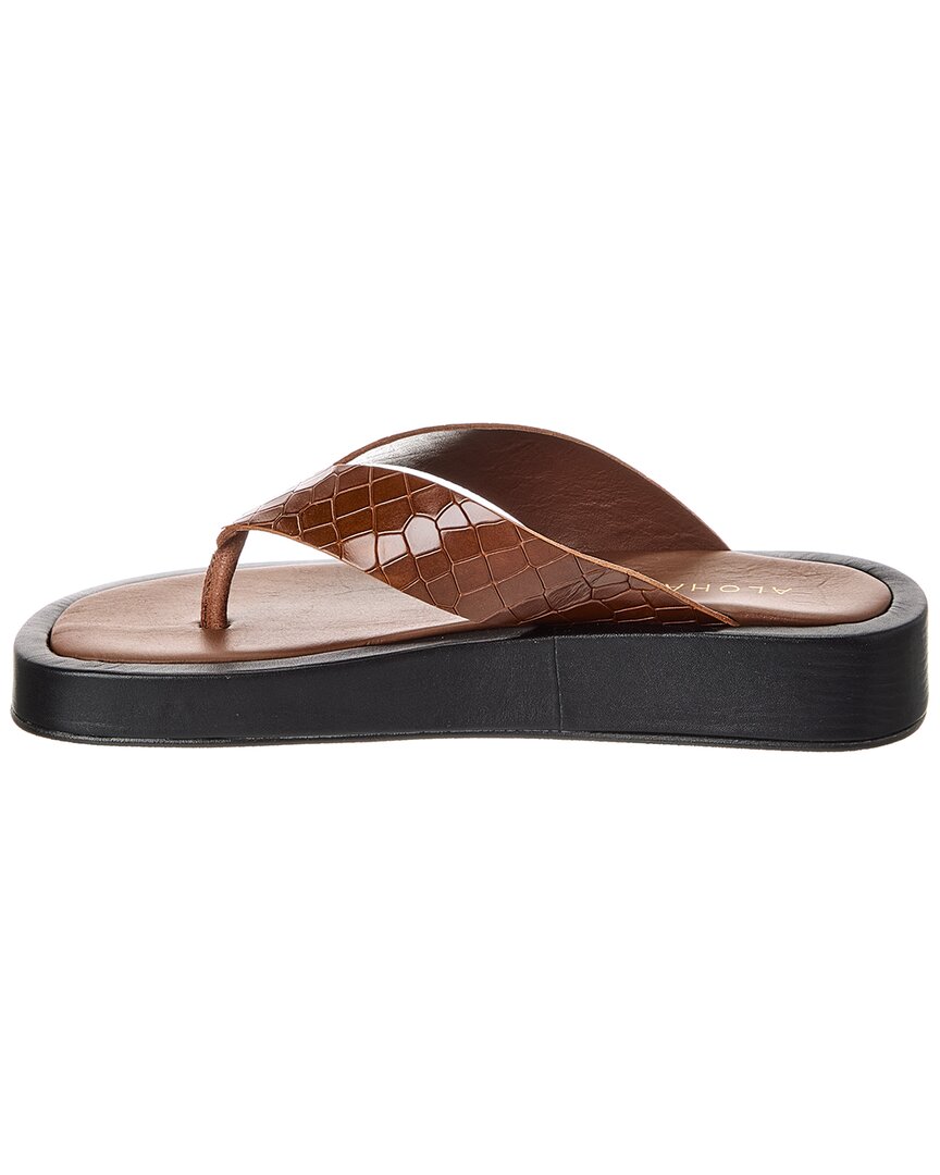 Alohas Overcast Leather Sandal