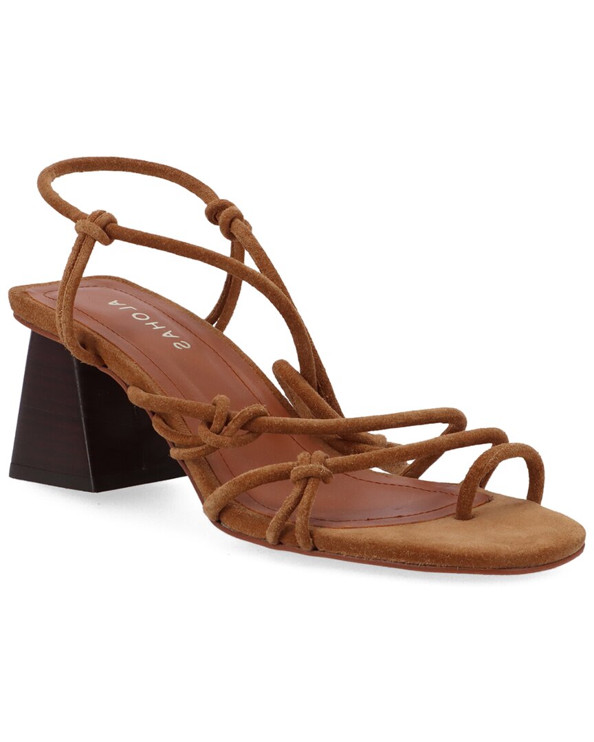 Alohas Goldie Leather Sandal Tan