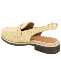 Gentle Souls By Kenneth Cole Caleb Raffia Flat