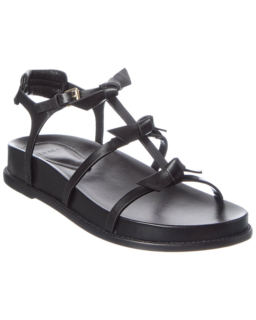 Alexandre Birman Slim Lolita Leather Sandal