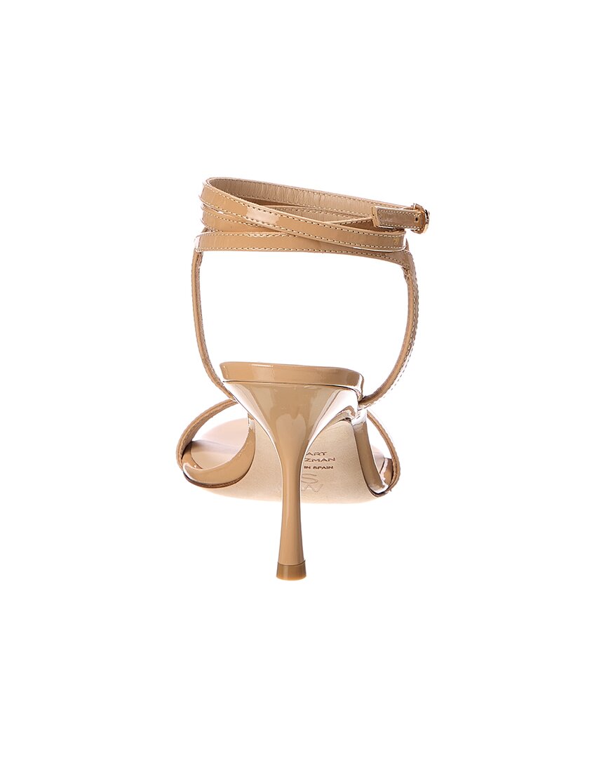Stuart Weitzman Stuart Weitzman Nudist Wrap 85 Patent Sandal