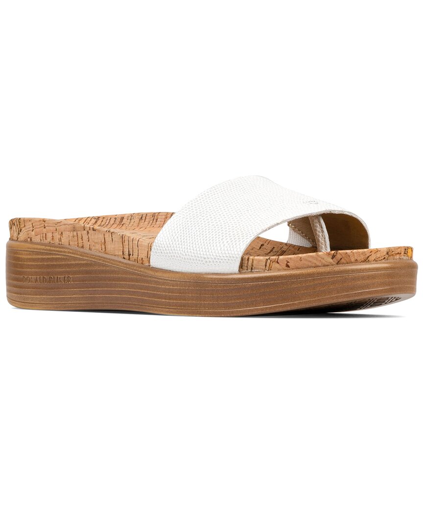 Donald Pliner Fiji Leather Sandal White