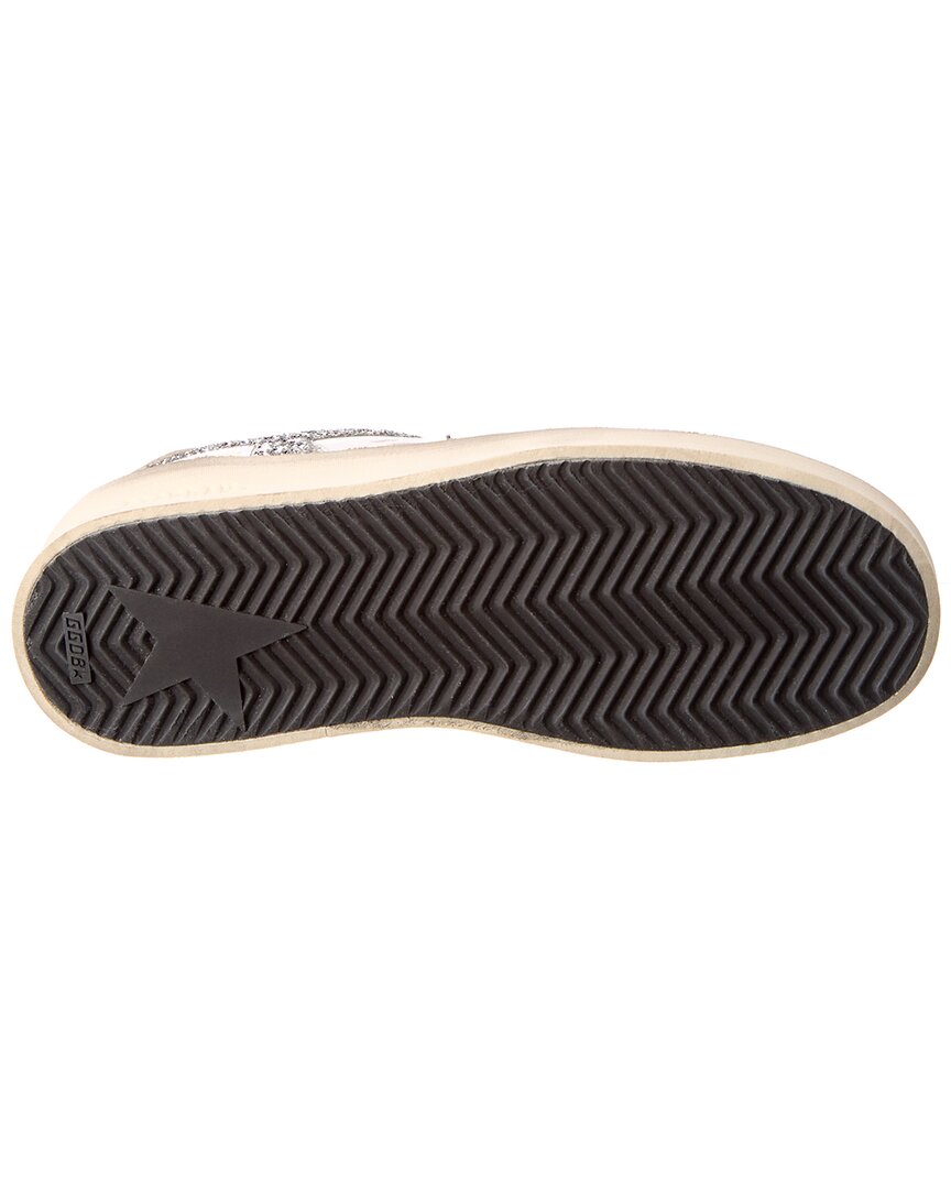 Golden Goose Stardan Glitter & Leather Sneaker