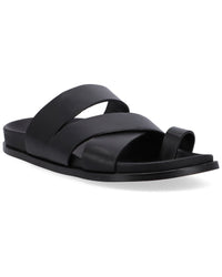 Alohas Harllow Leather Sandal Black