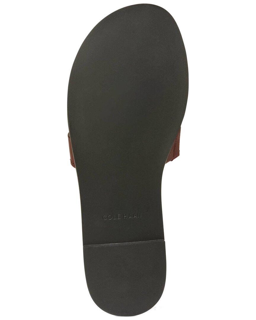 Cole Haan Flynn Slotted Leather Slide Sandal