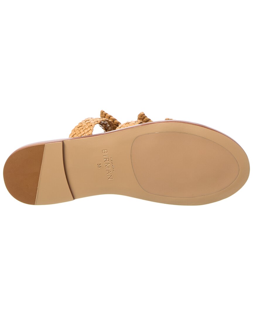 Alexandre Birman Lolita Braided Leather Sandal
