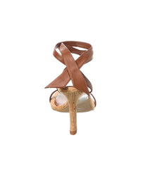 Alexandre Birman Ankle Wrap Leather Sandal