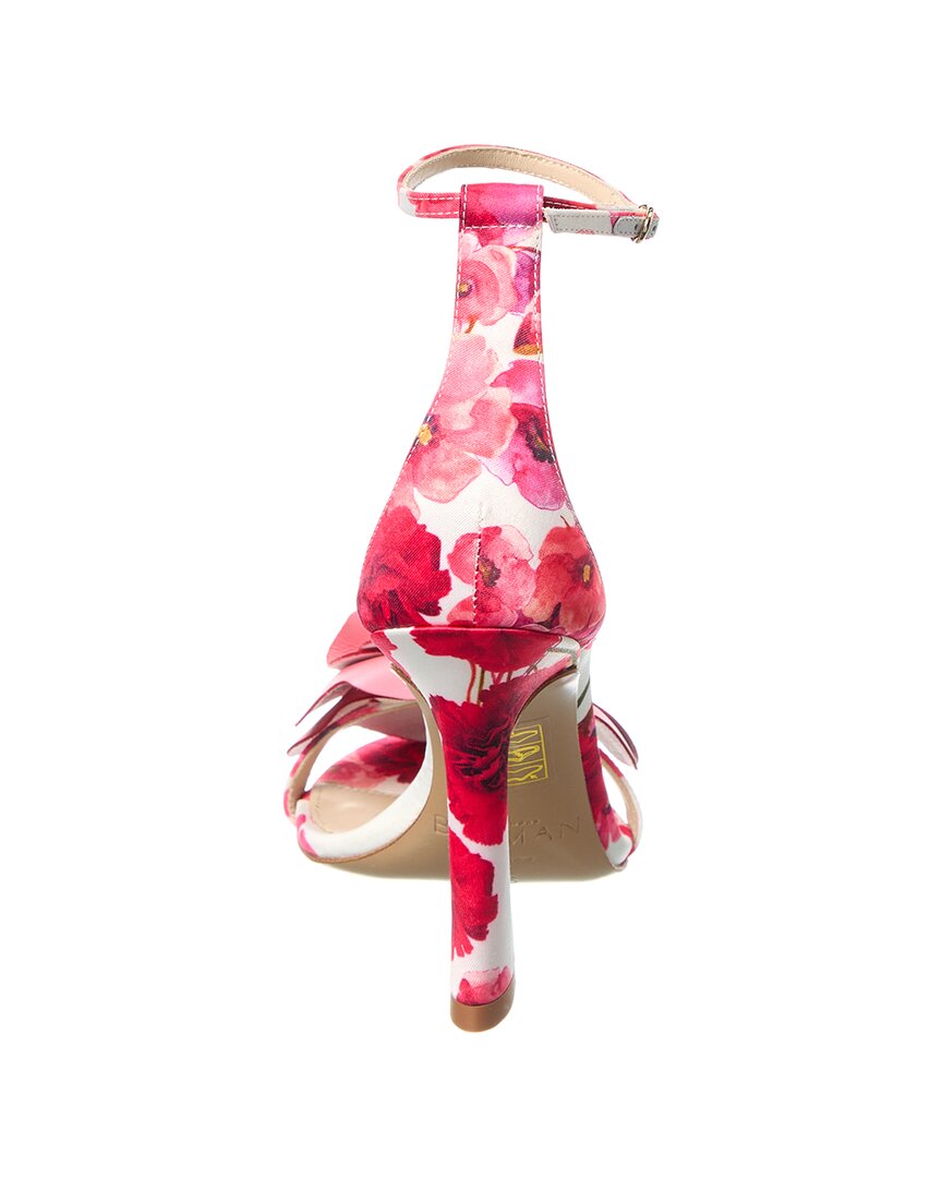 Alexandre Birman Dahlia Satin & Leather Sandal