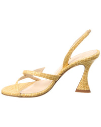 Alexandre Birman Tita Bell 85 Raffia Slingback Sandal