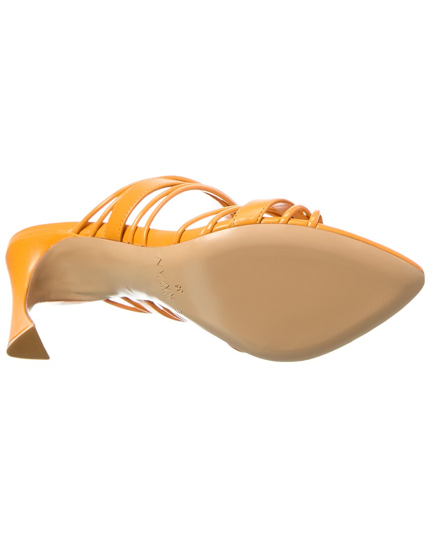Alexandre Birman Malena 85 Leather Mule