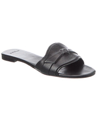 Alexandre Birman Padded Clarita Leather Slide