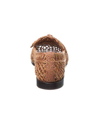Alexandre Birman Raffia Penny Loafer