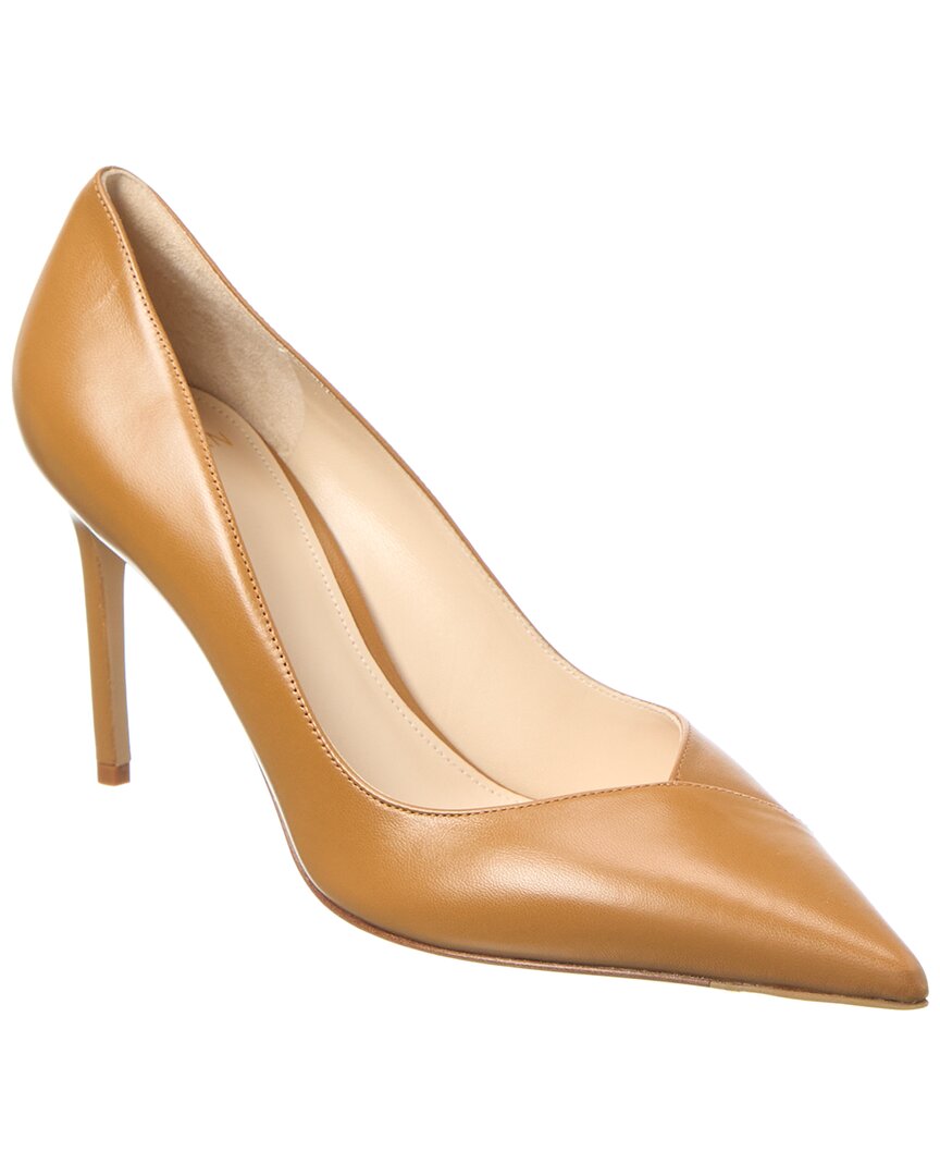Alexandre Birman Pamela 85 Leather Pump Brown Multi