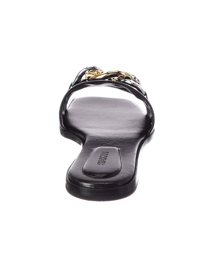 SIMKHAI Simkhai Arlo Chain Leather Slide