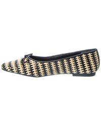 Schutz Arissa Leather Flat Ballet