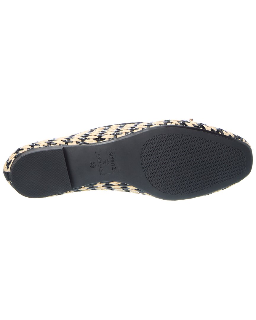Schutz Arissa Leather Flat Ballet