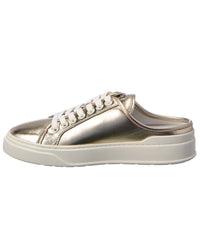 Stuart Weitzman Skater Mule Leather Sneaker